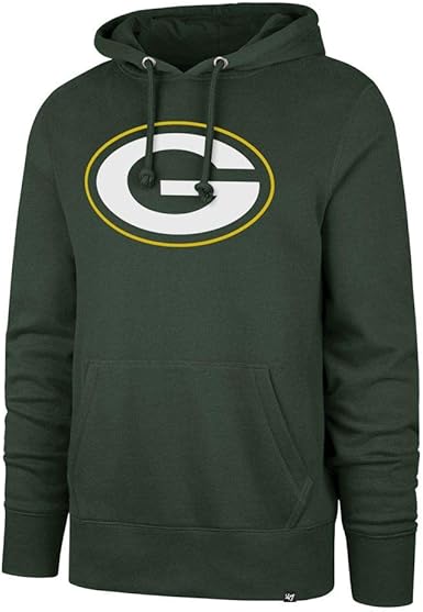 Green Bay Packers NFL '47 Imprint Headline Hoodie - Small
