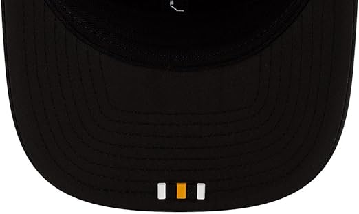 New Era 9SEVENTY NFL 2025 Sideline Trucker Adjustable Snapback Hat (CA/US, Alpha, One Size, Black, Pittsburgh Steelers)