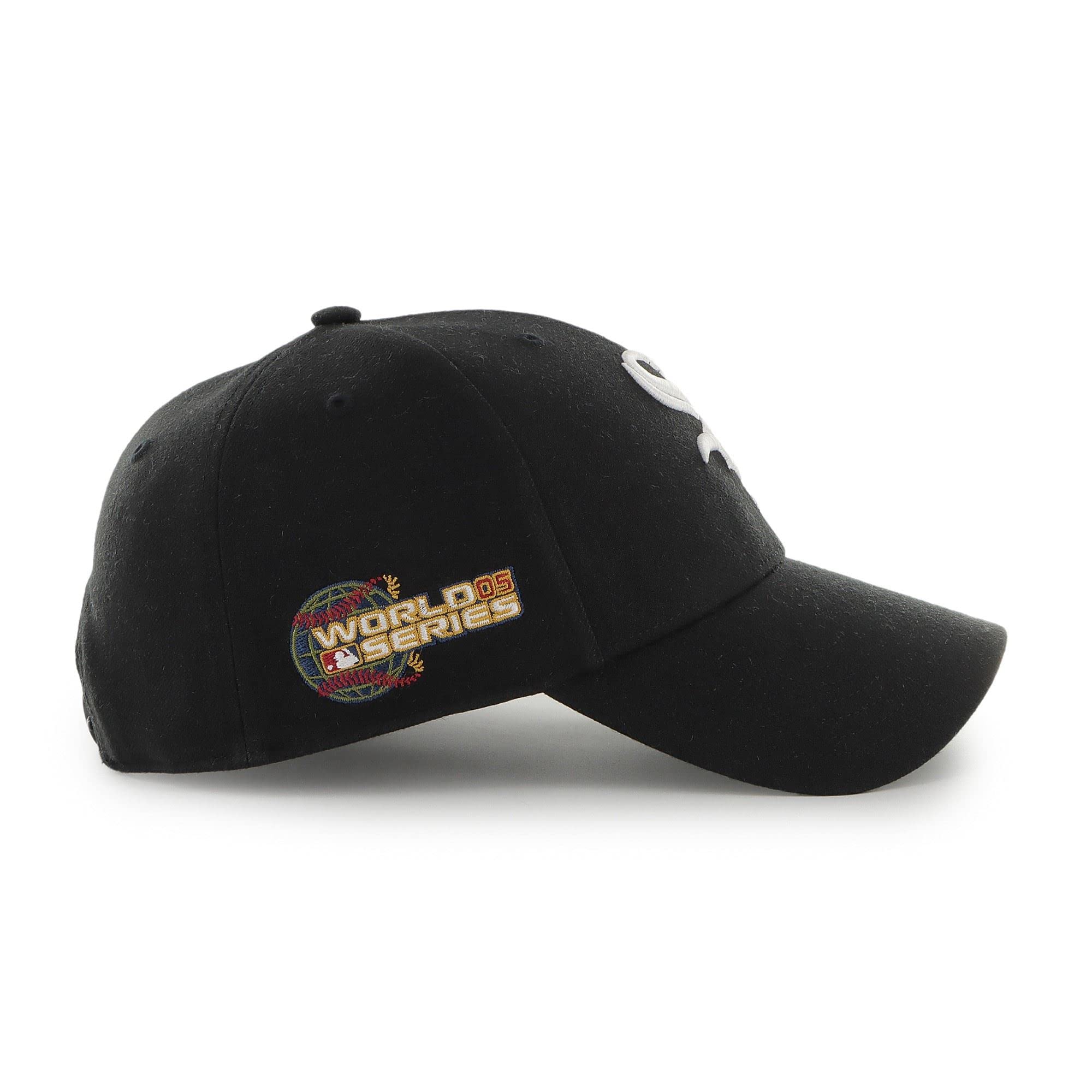 '47 Chicago White Sox Black MLB Sure Shot Most Value P. Snapback Cap