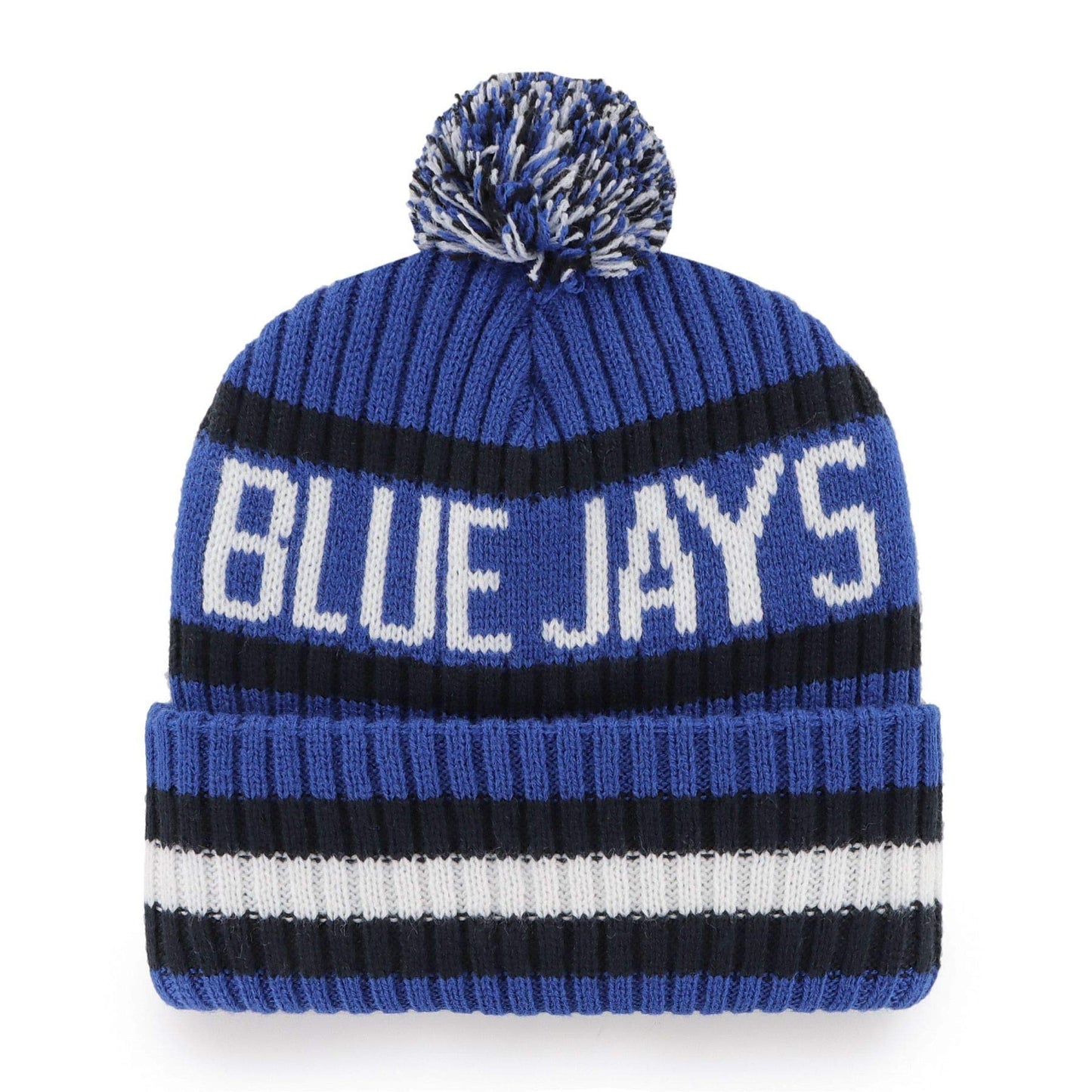 Toronto Blue Jays MLB '47 Bering Cuff Pom Knit Hat - One Size