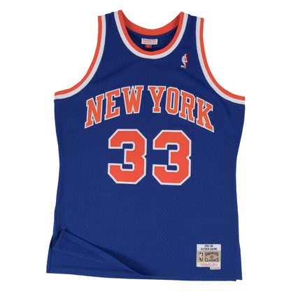 Mitchell And Ness Ewing Knicks Royal #33 Swingman Jersey ROYAL M