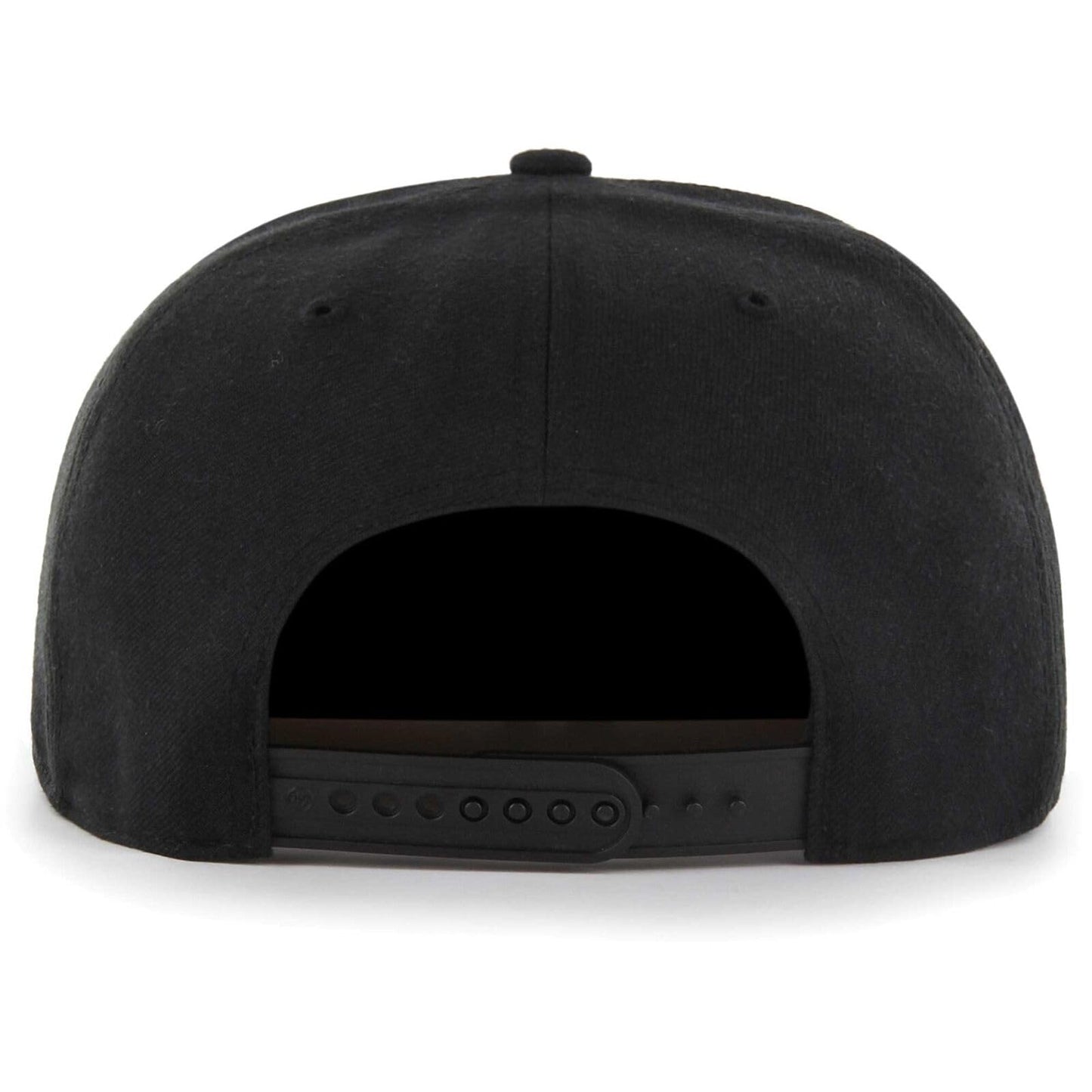 47 Toronto Blue Jays 1992 World Series Cooperstown White Black on Black Sure Shot Captain Snapback Hat