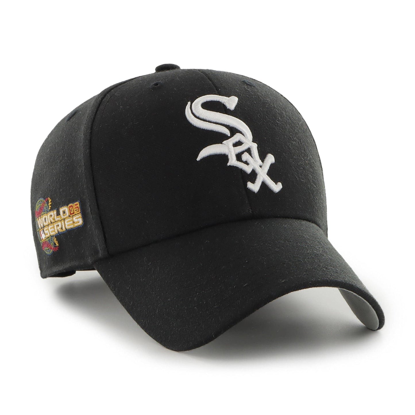 '47 Chicago White Sox Black MLB Sure Shot Most Value P. Snapback Cap