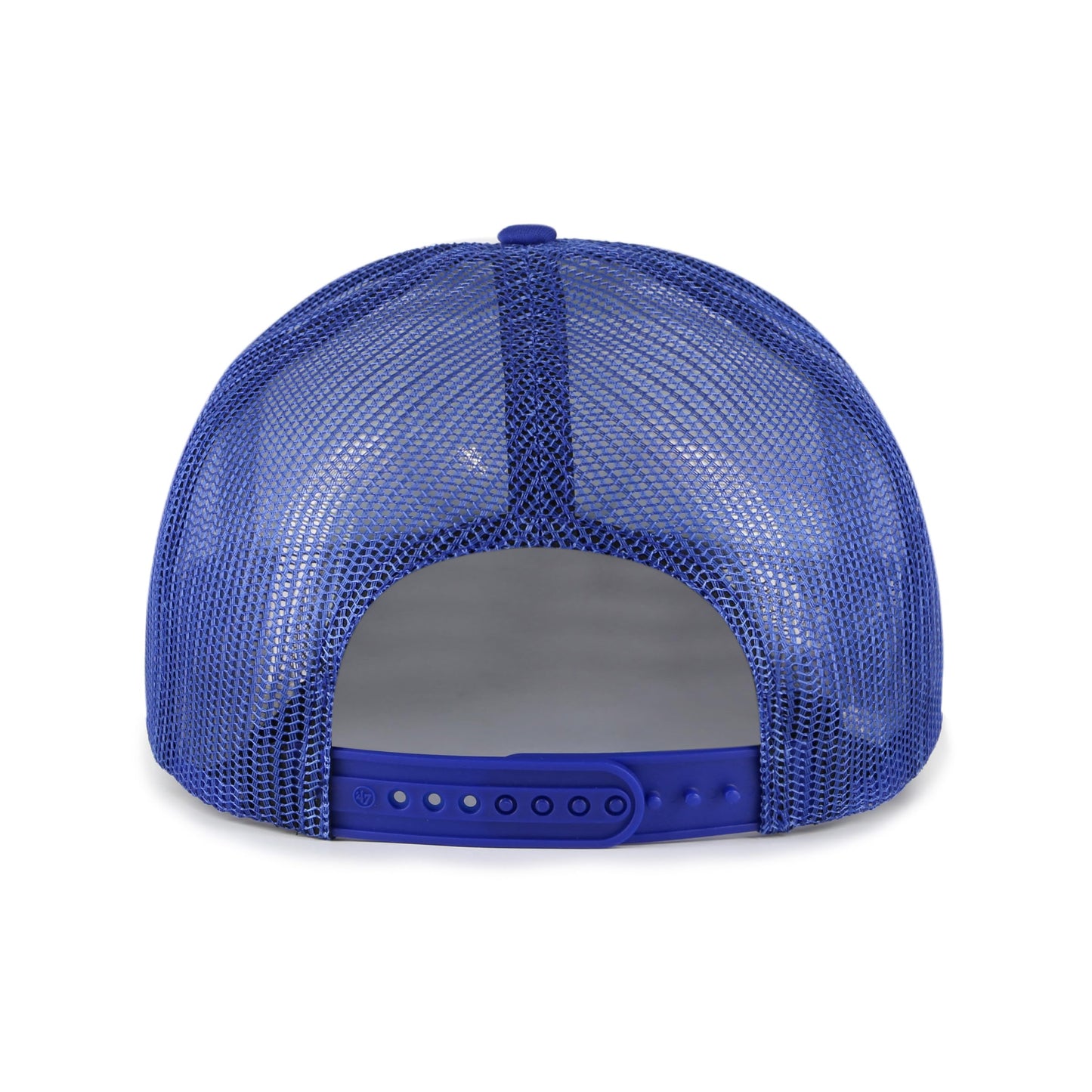47 Trucker MLB Toronto Blue Jays Foam Front Mesh Back Adjustable Hat - White/Blue