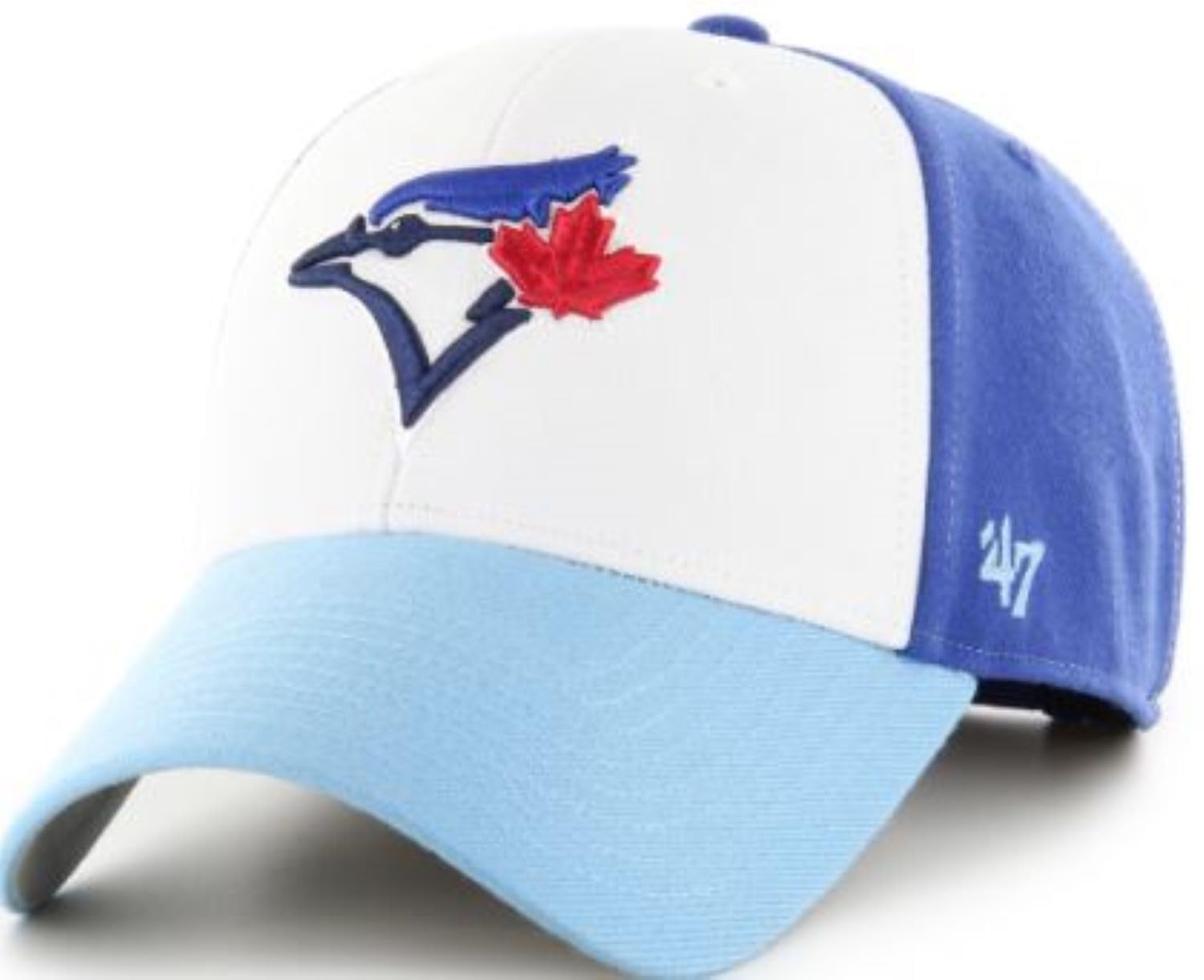 47 MLB Toronto Blue Jays Tri-Tine MVP Adjustable Hat