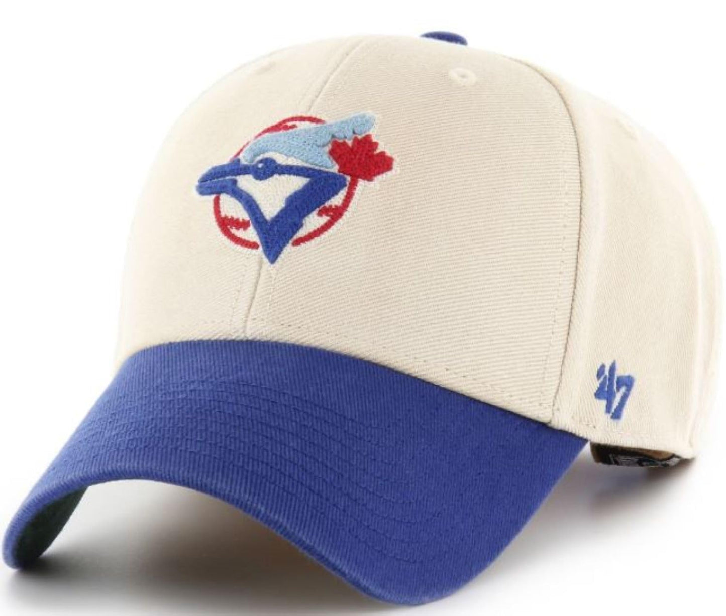 47 MLB Toronto Fairfield MVP Adjustable Hat - Beige/Blue