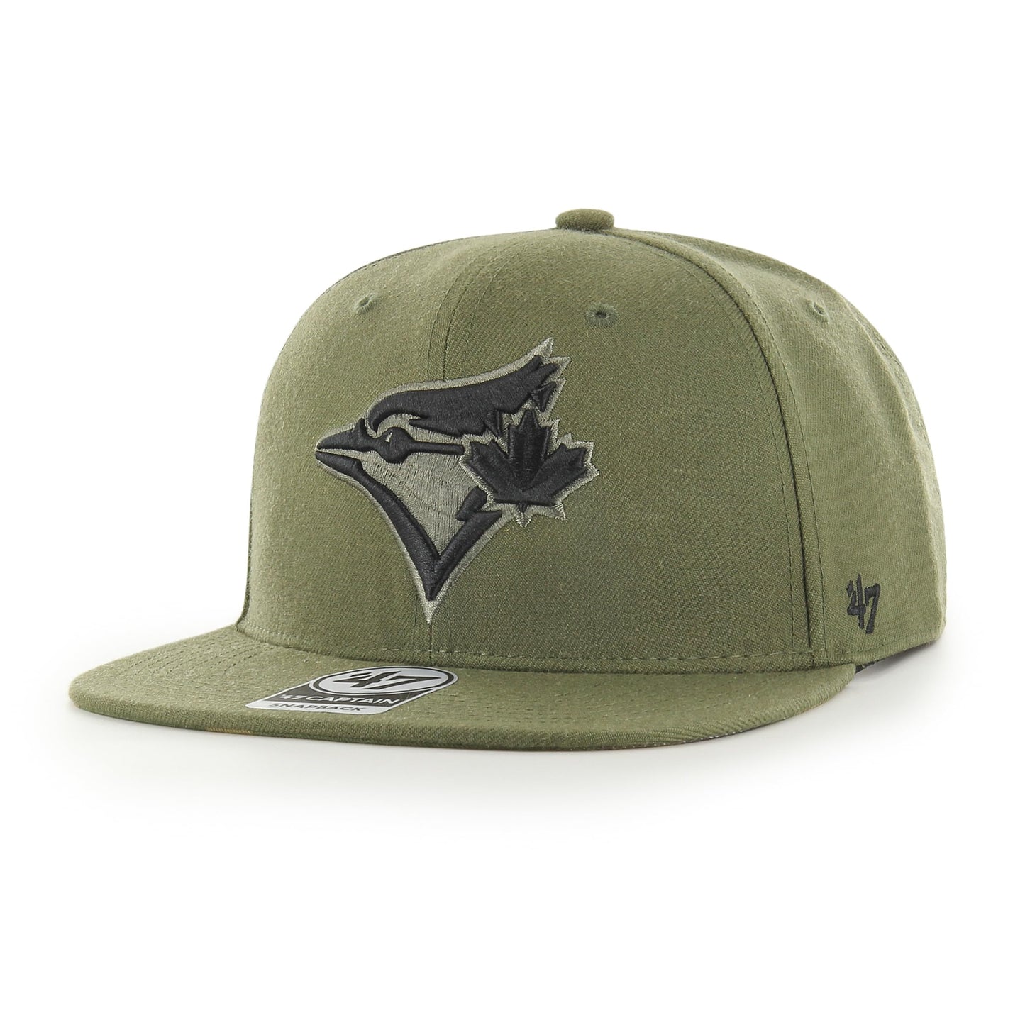 47 Toronto Blue Jays Ballpark Camo Adjustable Cap Captain Snapback Hat