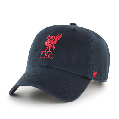 47 FC Liverpool Black EPL Clean Up Cap