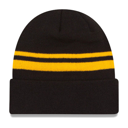 NFL Pittsburgh Steelers Cuff Knit Beanie, One Size, Black