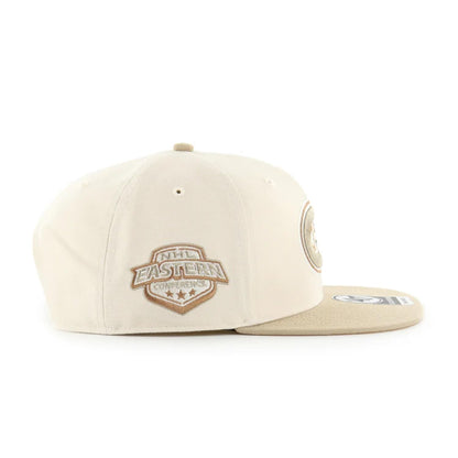 47 Captain NHL Montreal Canadiens Sierra Snapback Hat - Cream/Light Brown