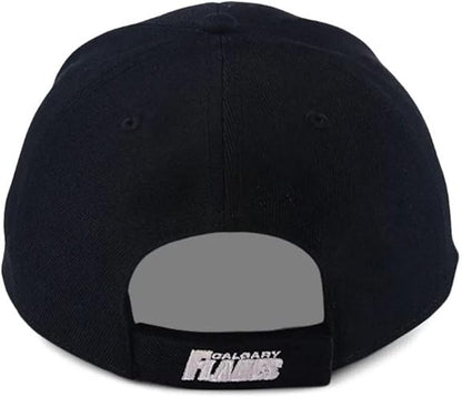 47 MVP NHL Calgary White Logo Adjustable Hat - Black