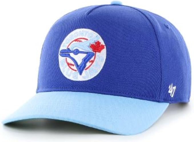 47 Hitch MLB Toronto Blue Jays Golden Age Embroidered Team Logo Baseball Hat - Blue