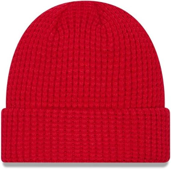 New Era NHL Detroit Red Wings Waffle Knit Beanie - Red