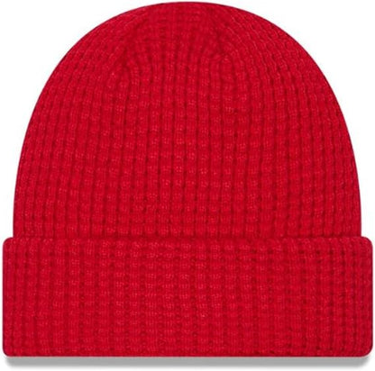 New Era NHL Detroit Red Wings Waffle Knit Beanie - Red