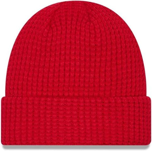 New Era NHL Detroit Red Wings Waffle Knit Beanie - Red