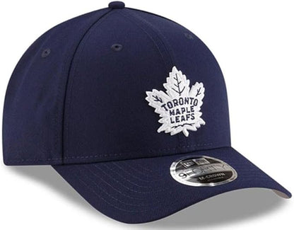 New Era NHL Toronto Maple Leafs 9FORTY M-Crown Adjustable Snapback Hat - Navy Blue
