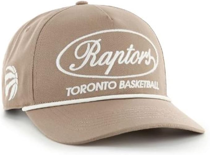 47 NBA Toronto Foundational Hitch RF Snapback Adjustable Hat - Khaki