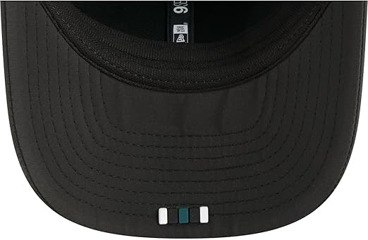 New Era 9SEVENTY NFL 2025 Sideline Trucker Adjustable Snapback Hat (CA/US, Alpha, One Size, Black, Philadelphia Eagles)