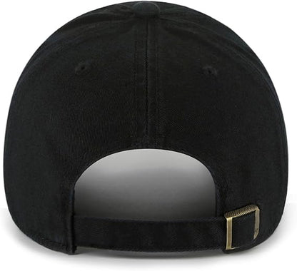 47 MLB New York Black Mint Double Under Clean Up Adjustable Hat - Black