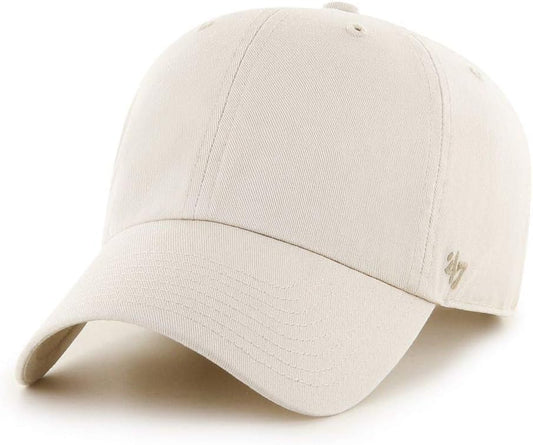 47 Brand Clean Up Blank Dad Hat - Natural | Adjustable - One Size