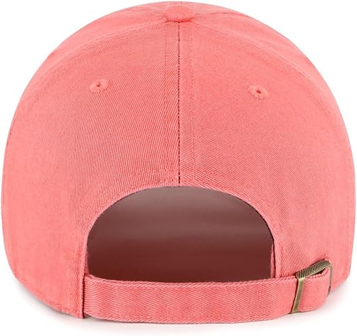 47 Blank Clean Up Flat Adjustable Cap (Island Red)