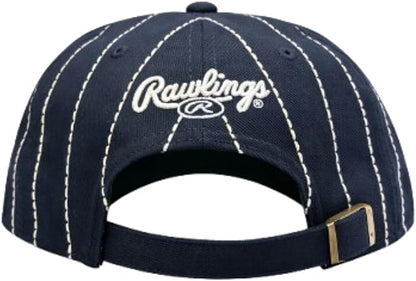 47 MLB Hitch Rawlings Pinstripe Adjustable Hat (CA/US, Alpha, One Size, New York, Navy)