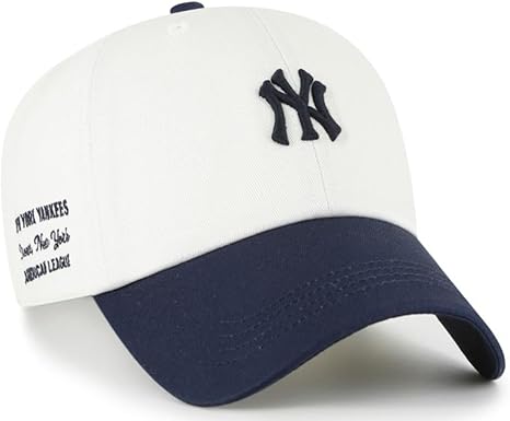47 MLB New York Contemporary TT Clean Up Adjustable Hat - White/Navy