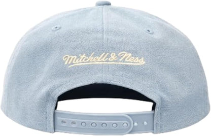 Mitchell & Ness MLB Toronto Blue Jays Classic Logo Snapback Hat - White/Babyblue