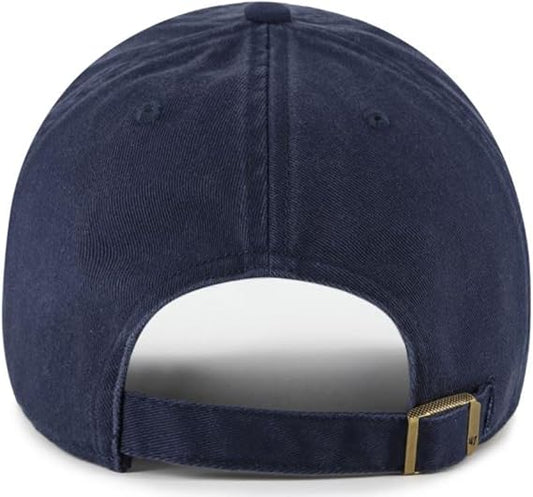 47 MLB New York Base Runner Ballpark Clean Up Adjustable Hat - Navy Blue