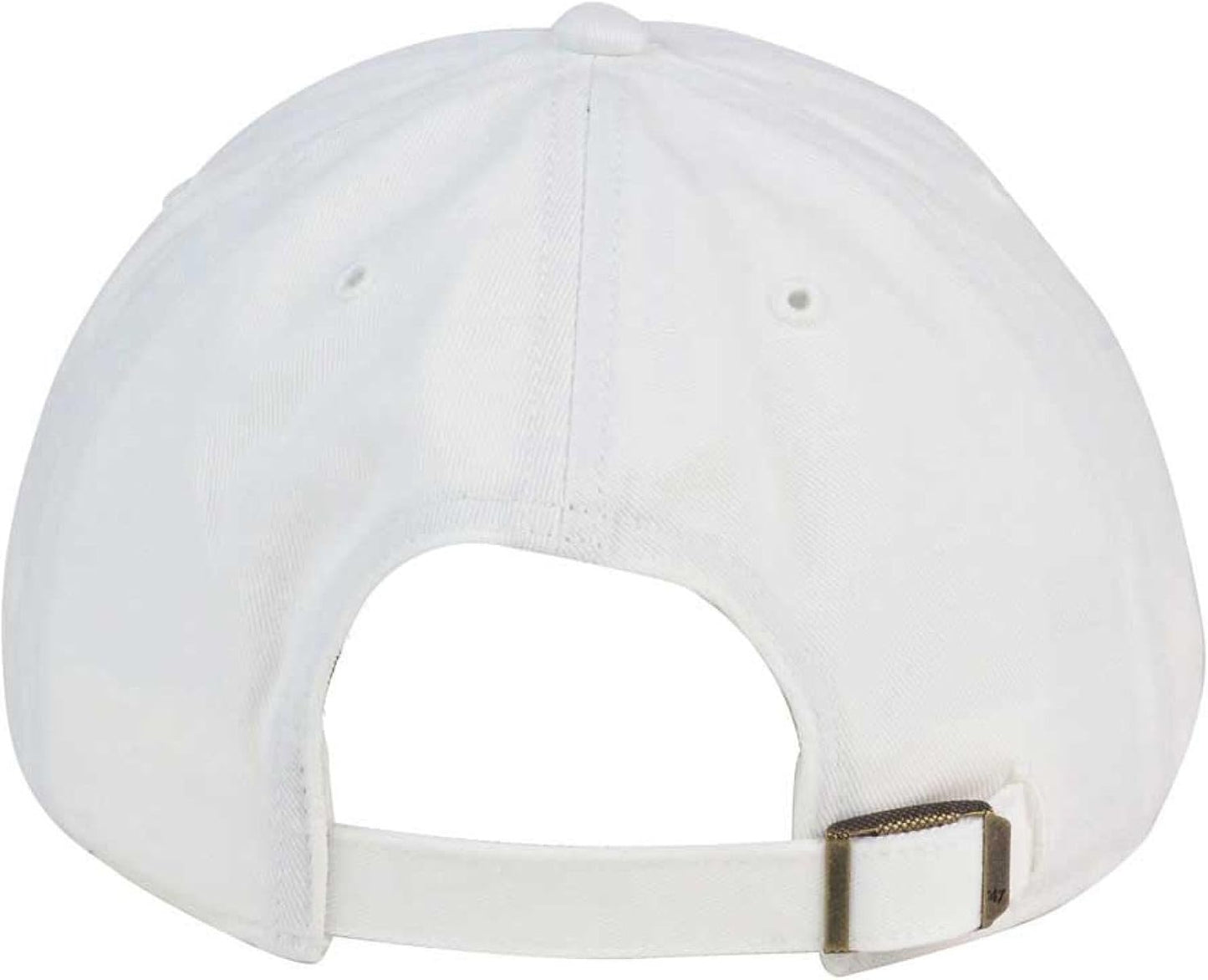 '47 Brand Clean Up Blank Dad Hat - White - One-Size /