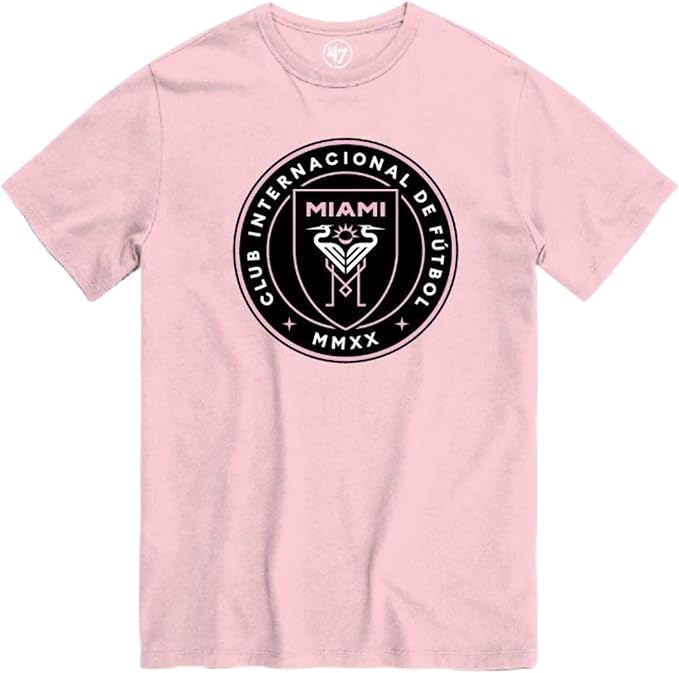 47 MLS Inter Miami Fan Tee - Pink (CA/US, Alpha, X-Large, Regular, Regular, Pink)