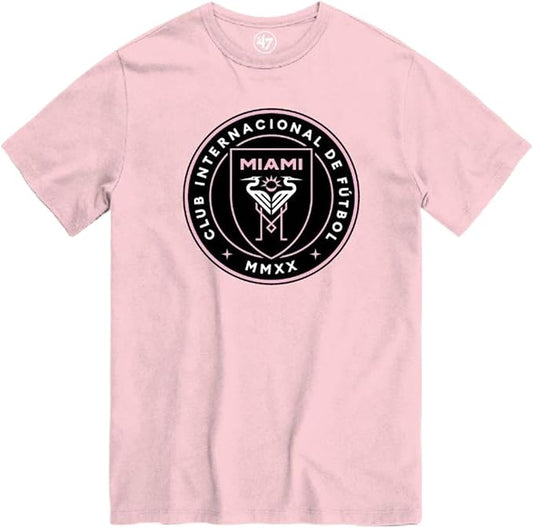 47 MLS Inter Miami Fan Tee - Pink (CA/US, Alpha, XX-Large, Regular, Regular, Pink)