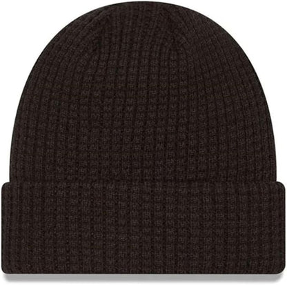New Era NHL Vancouver Canucks Skate Waffle Knit Beanie - Black