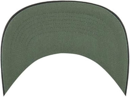 47 NHL Vancouver Roscoe Rope Option TT Hitch Snapback Hat - Green/Black