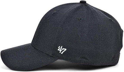 '47 Blank Classic MVP Cap, Adjustable Plain Structured Hat for Men and Women  Charcoal, Charcoal