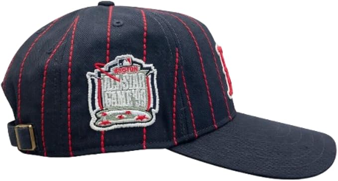 47 MLB Hitch Rawlings Pinstripe Adjustable Hat (CA/US, Alpha, One Size, Boston, Navy)