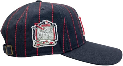 47 MLB Hitch Rawlings Pinstripe Adjustable Hat (CA/US, Alpha, One Size, Boston, Navy)