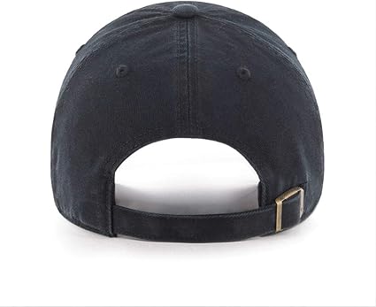 47 Men NHL Clean UP Black on Black Cap Toronto Maple LeafsBlack One Size Fits All