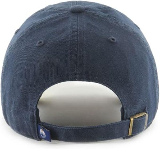 47 NHL Edmonton Clean Up Adjustable Hat - Navy