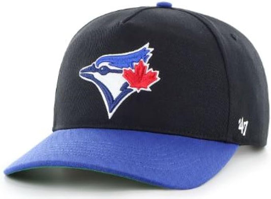 47 Hitch MLB Toronto Blue Jays Golden Age Embroidered Team Logo Baseball Hat - Black