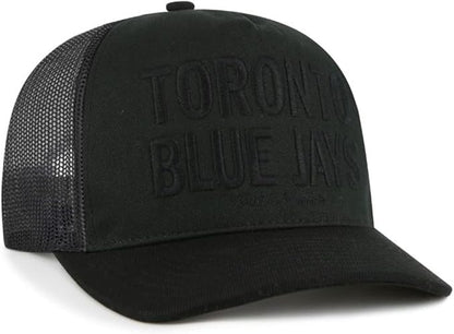 47 MLB Toronto Contemporary Hitch Adjustable Snapback Hat- Black