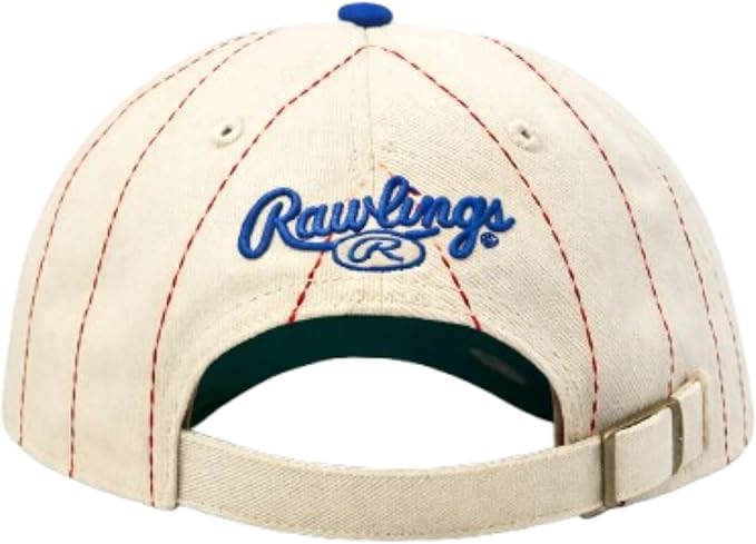 47 MLB Rawlings Pinstripe Clean Up Adjustable Hat - Beige (CA/US, Alpha, One Size, Montreal, Beige)