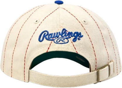 47 MLB Rawlings Pinstripe Clean Up Adjustable Hat - Beige (CA/US, Alpha, One Size, Montreal, Beige)