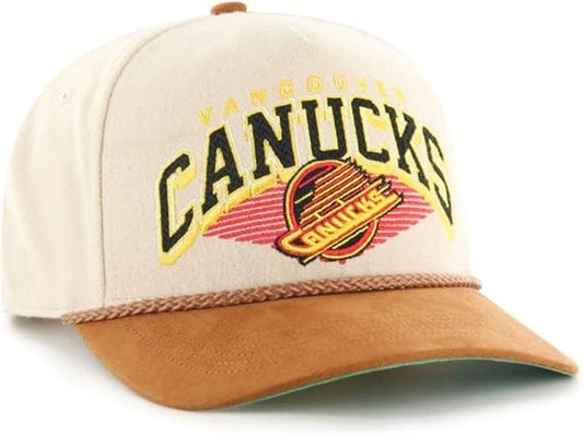 47 NHL Vancouver Pomona Wool Rope Hitch Adjustable Hat - Beige