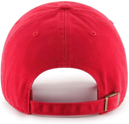 '47 Brand Clean Up Blank Dad Hat - Red - One-Size /