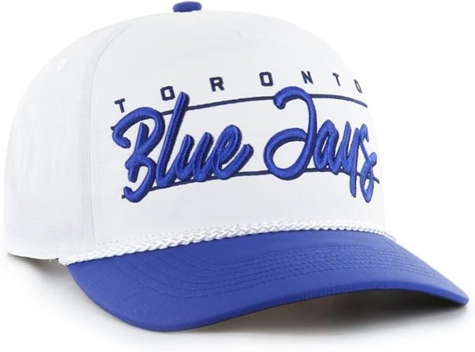 47 MLB Toronto Condor TT Hitch Adjustable Snapback Hat - White/Blue