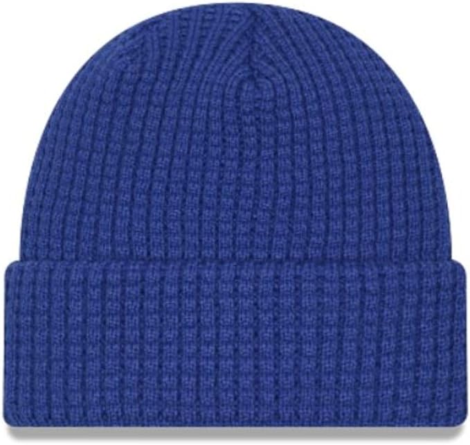 New Era NHL Vancouver Canucks Waffle Cuff Knit Beanie - Blue
