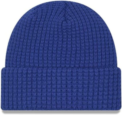 New Era NHL Vancouver Canucks Waffle Cuff Knit Beanie - Blue