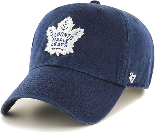 '47 Brand NHL Toronto Maple Leafs Clean Up Cap - Light Navy