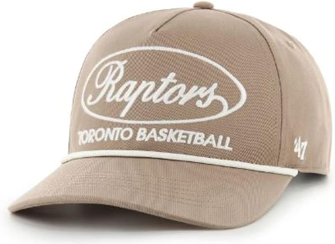 47 NBA Toronto Foundational Hitch RF Snapback Adjustable Hat - Khaki